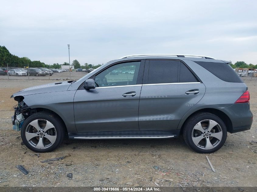 2017 Mercedes-Benz Gle 350 4Matic VIN: 4JGDA5HB6HA942380 Lot: 39419686