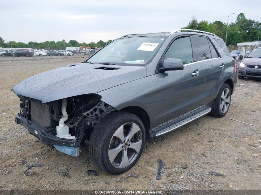 2017 Mercedes-Benz Gle 350 4Matic VIN: 4JGDA5HB6HA942380 Lot: 39419686