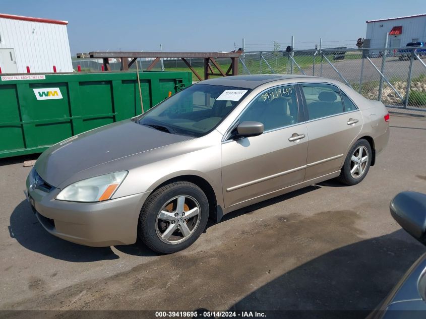 2004 Honda Accord 2.4 Ex VIN: 1HGCM568X4A102337 Lot: 39419695