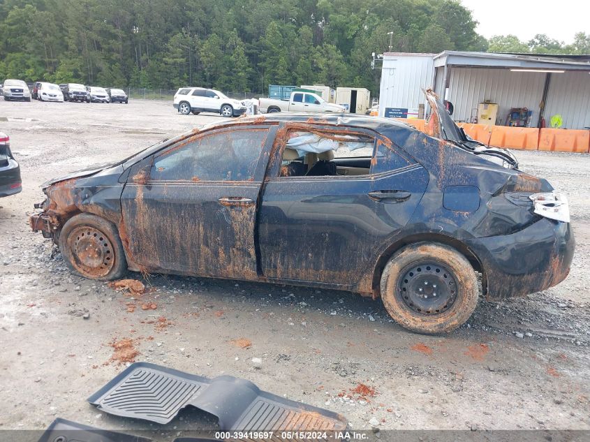 2017 Toyota Corolla Le VIN: 2T1BURHE5HC797168 Lot: 39419697