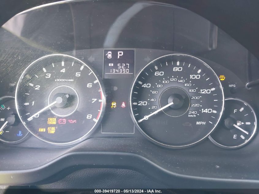 2012 Subaru Outback 2.5I Limited VIN: 4S4BRBLC3C3279636 Lot: 39419720