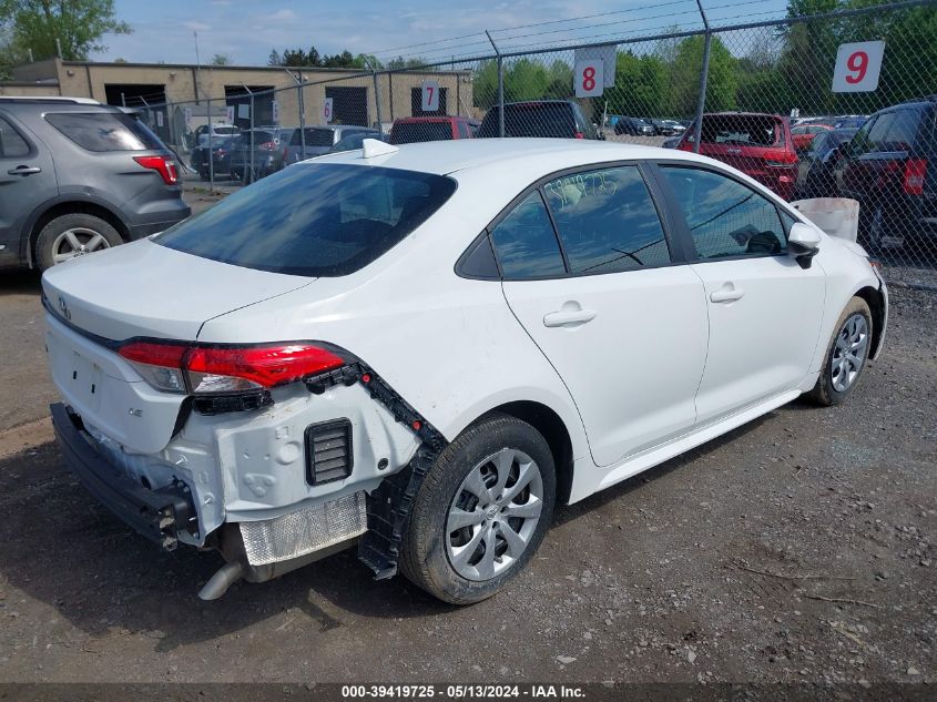 2023 Toyota Corolla Le VIN: 5YFB4MDE8PP024119 Lot: 39419725