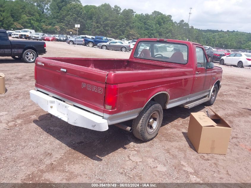 1996 Ford F150 VIN: 1FTEF15N5TLA42021 Lot: 39419749