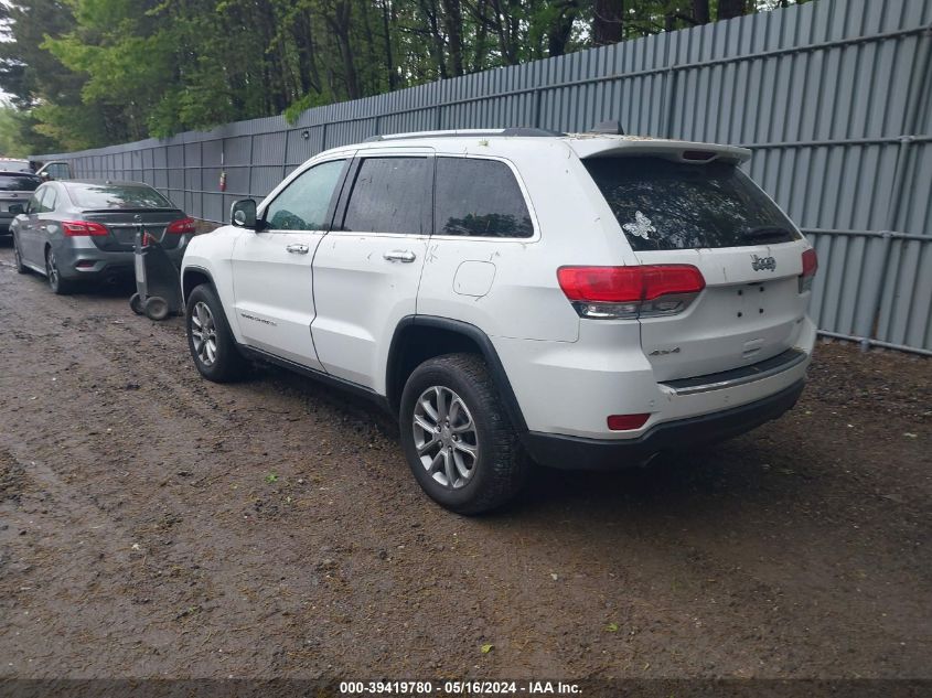 2014 Jeep Grand Cherokee Limited VIN: 1C4RJFBG3EC205450 Lot: 39419780