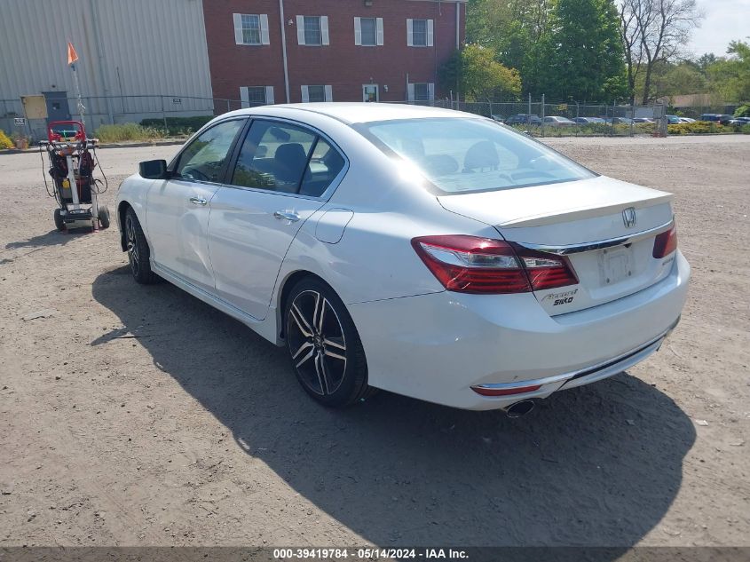 2016 Honda Accord Sport VIN: 1HGCR2F5XGA129564 Lot: 39419784