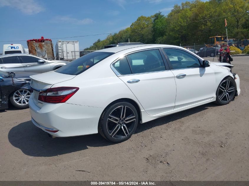 2016 Honda Accord Sport VIN: 1HGCR2F5XGA129564 Lot: 39419784