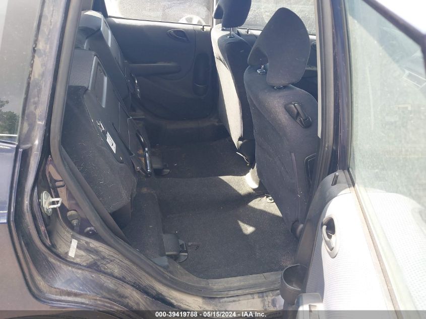 2008 Honda Fit Sport VIN: JHMGD38618S038333 Lot: 39419788