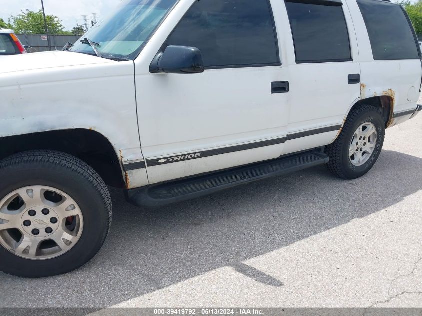 1999 Chevrolet Tahoe Ls VIN: 1GNEK13R8XJ439376 Lot: 39419792