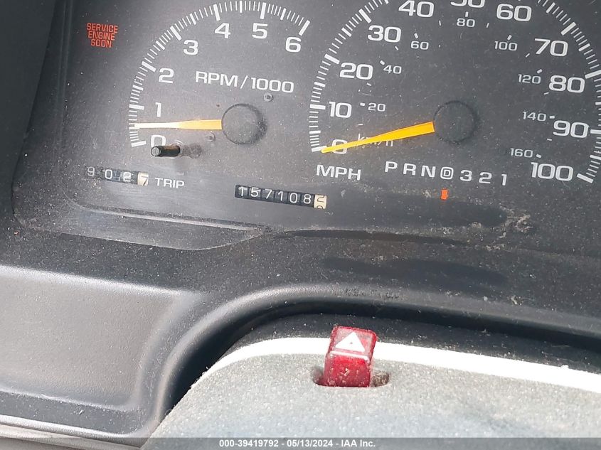 1999 Chevrolet Tahoe Ls VIN: 1GNEK13R8XJ439376 Lot: 39419792