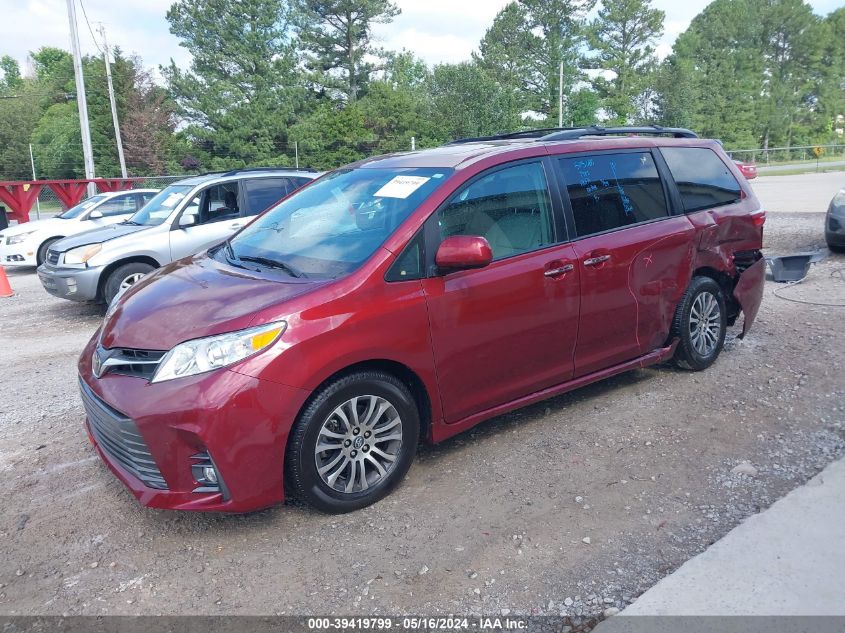 2019 Toyota Sienna Xle Premium 8 Passenger VIN: 5TDYZ3DC8KS972945 Lot: 39419799