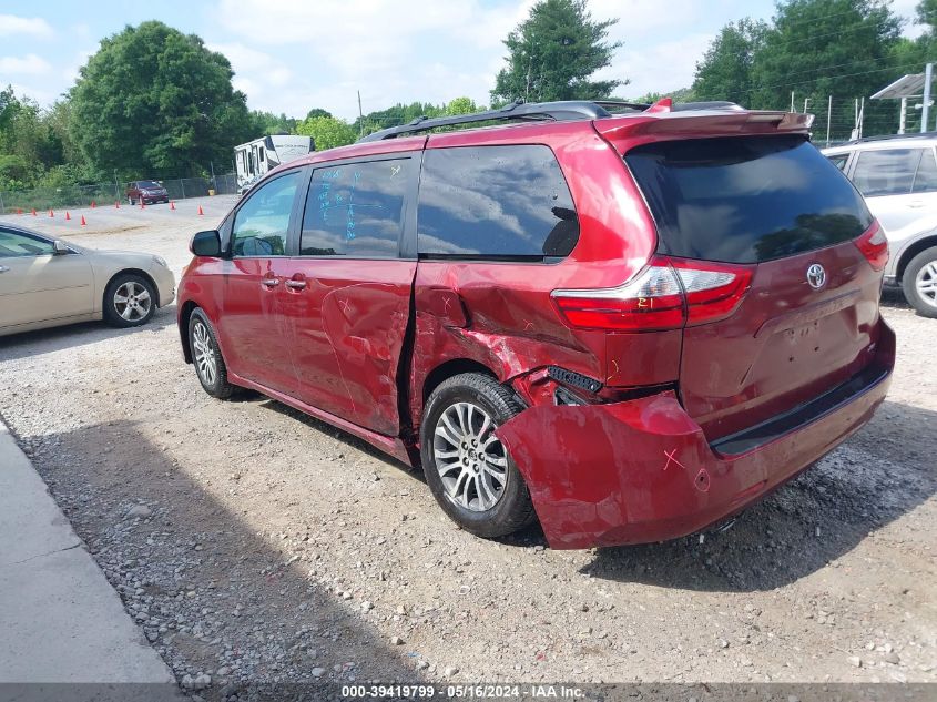 2019 Toyota Sienna Xle Premium 8 Passenger VIN: 5TDYZ3DC8KS972945 Lot: 39419799