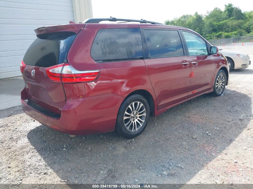 2019 Toyota Sienna Xle Premium 8 Passenger VIN: 5TDYZ3DC8KS972945 Lot: 39419799