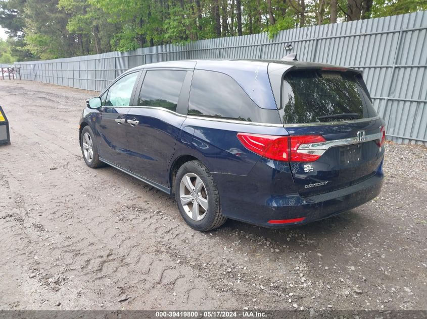 2019 Honda Odyssey Ex VIN: 5FNRL6H56KB133092 Lot: 39419800