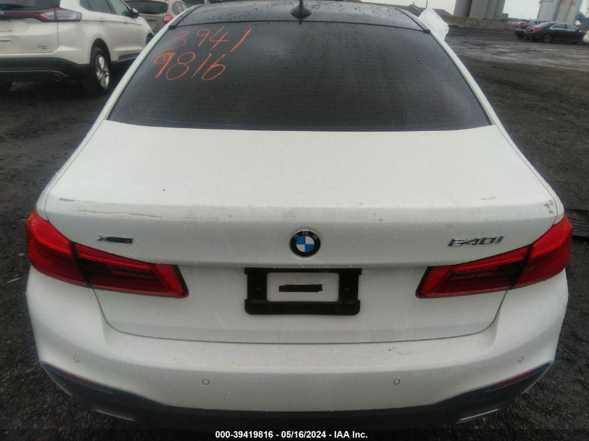 2019 BMW 540 Xi VIN: WBAJE7C50KWW09088 Lot: 39419816