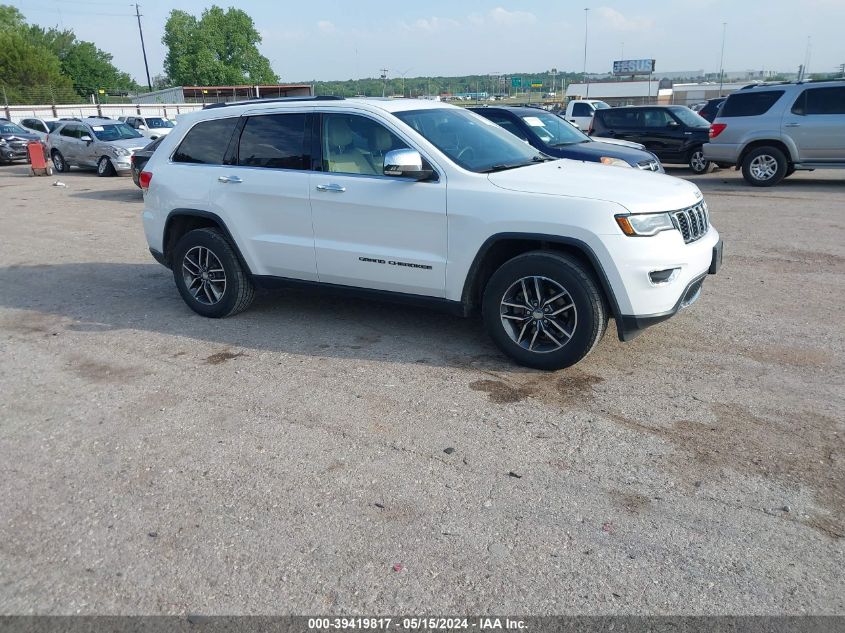 2017 Jeep Grand Cherokee Limited 4X2 VIN: 1C4RJEBG6HC920480 Lot: 39419817