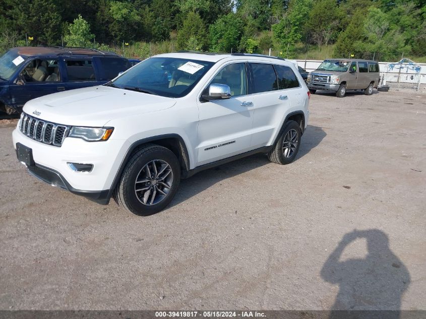 2017 Jeep Grand Cherokee Limited 4X2 VIN: 1C4RJEBG6HC920480 Lot: 39419817