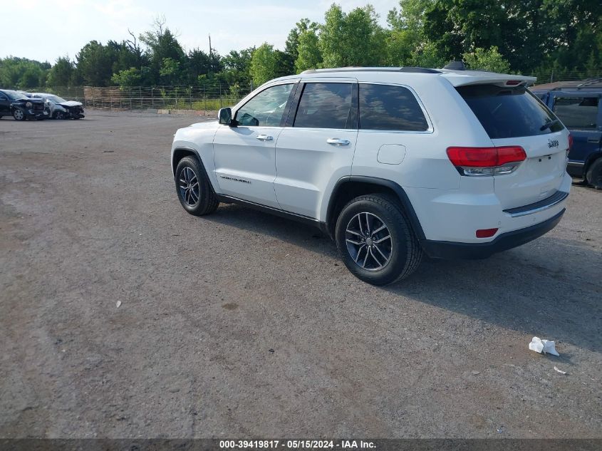 2017 Jeep Grand Cherokee Limited 4X2 VIN: 1C4RJEBG6HC920480 Lot: 39419817