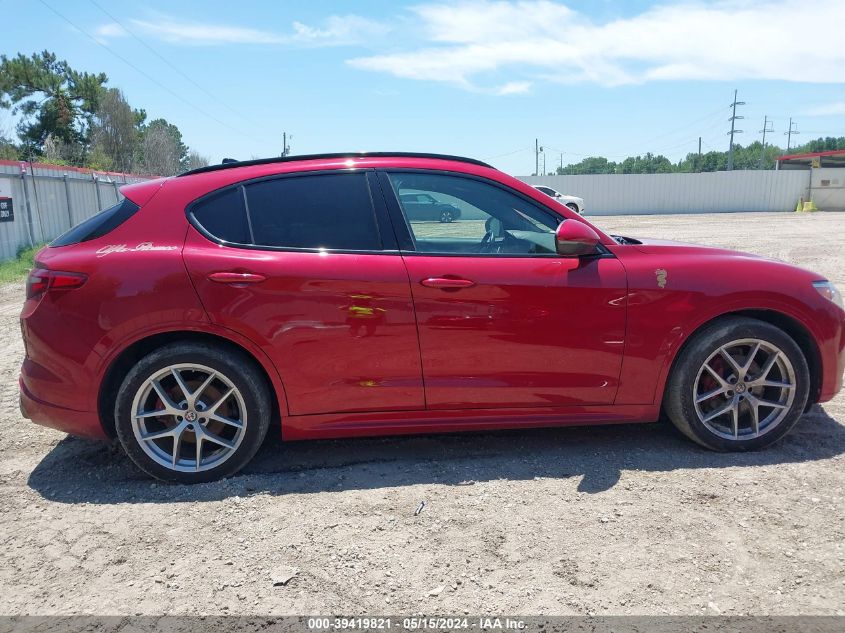 2020 Alfa Romeo Stelvio Ti Sport Awd VIN: ZASPAKBN8L7C76199 Lot: 39419821