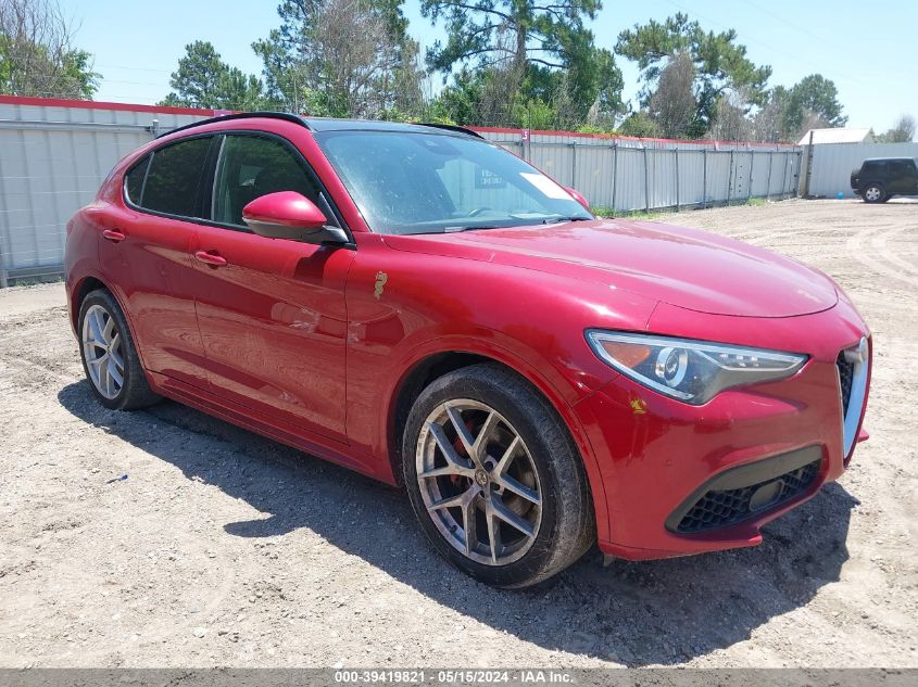 2020 Alfa Romeo Stelvio Ti Sport Awd VIN: ZASPAKBN8L7C76199 Lot: 39419821