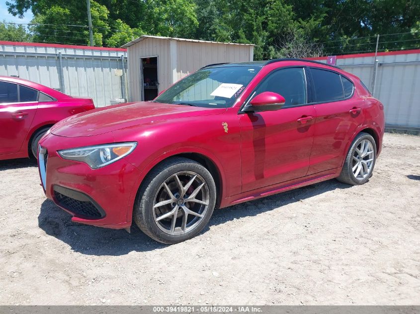 2020 Alfa Romeo Stelvio Ti Sport Awd VIN: ZASPAKBN8L7C76199 Lot: 39419821