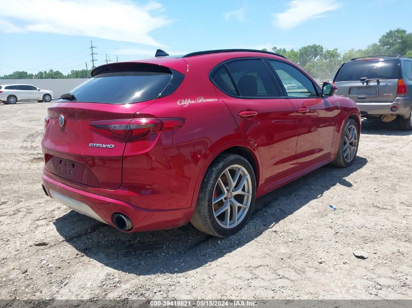 2020 Alfa Romeo Stelvio Ti Sport Awd VIN: ZASPAKBN8L7C76199 Lot: 39419821