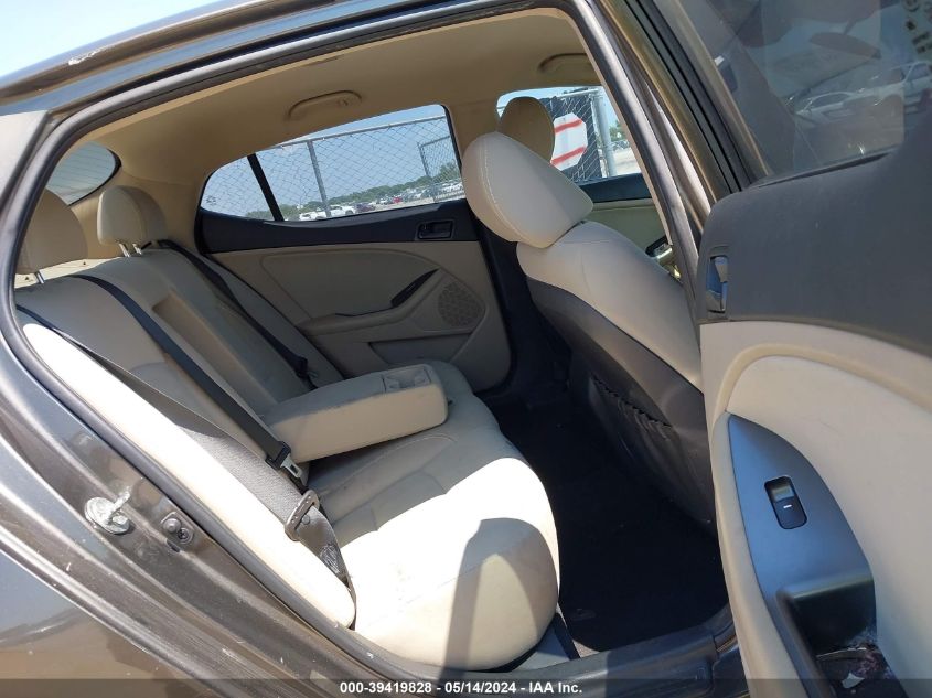 2014 Kia Optima Lx VIN: 5XXGM4A79EG307114 Lot: 39419828