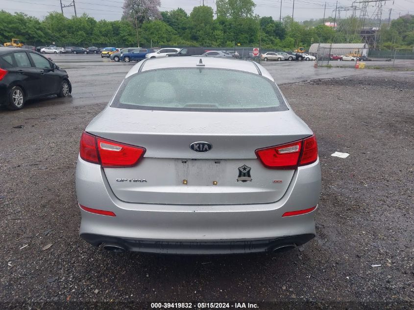 2014 Kia Optima Lx VIN: 5XXGM4A71EG272634 Lot: 39419832