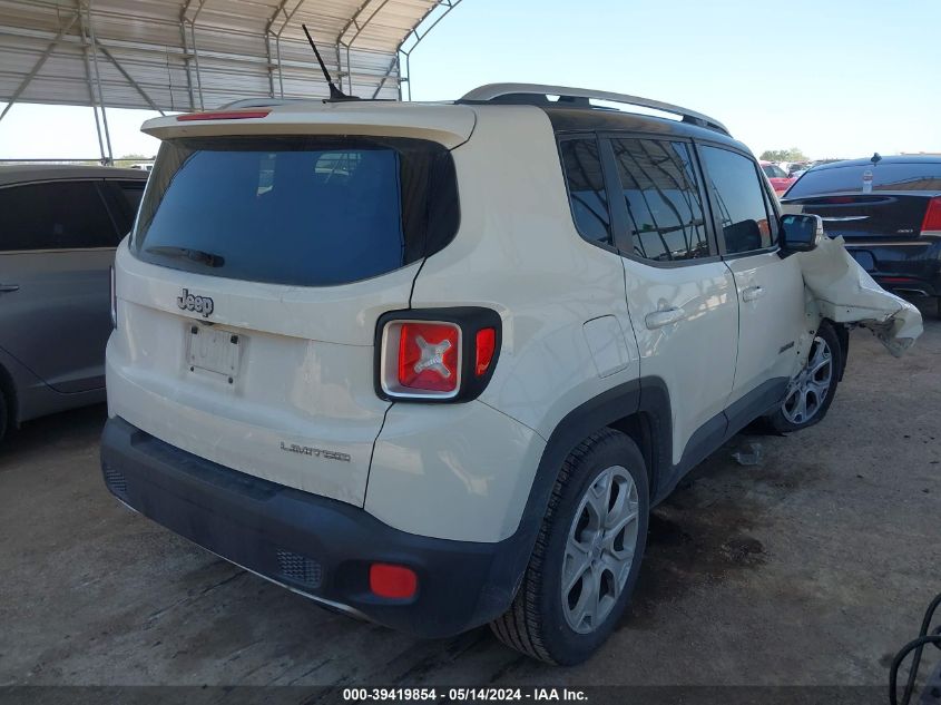 2016 Jeep Renegade Limited VIN: ZACCJADT2GPC56441 Lot: 39419854