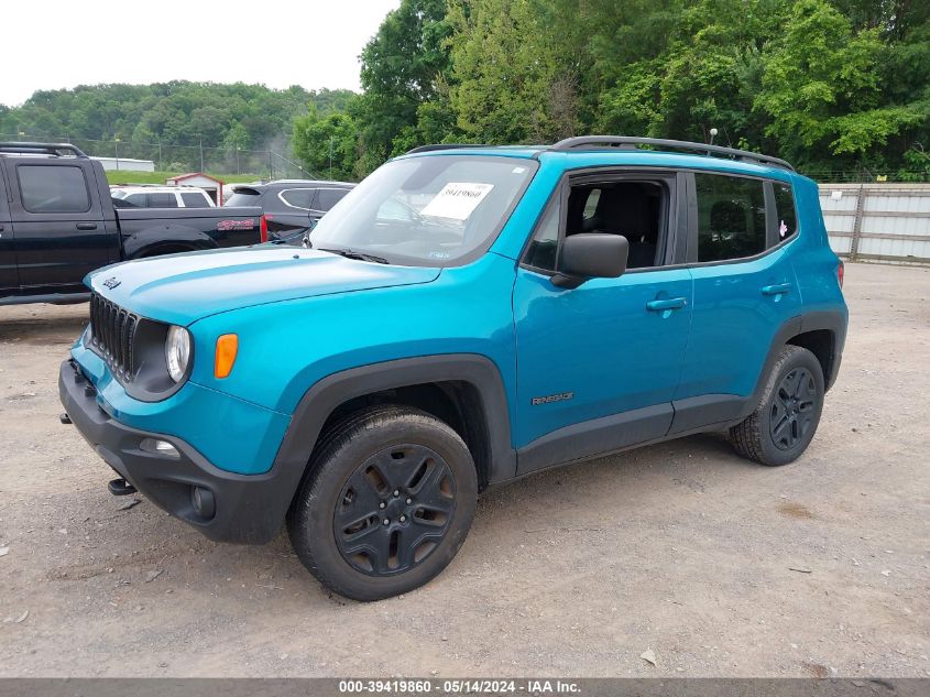 2020 Jeep Renegade Upland 4X4 VIN: ZACNJBAB1LPL07851 Lot: 39419860