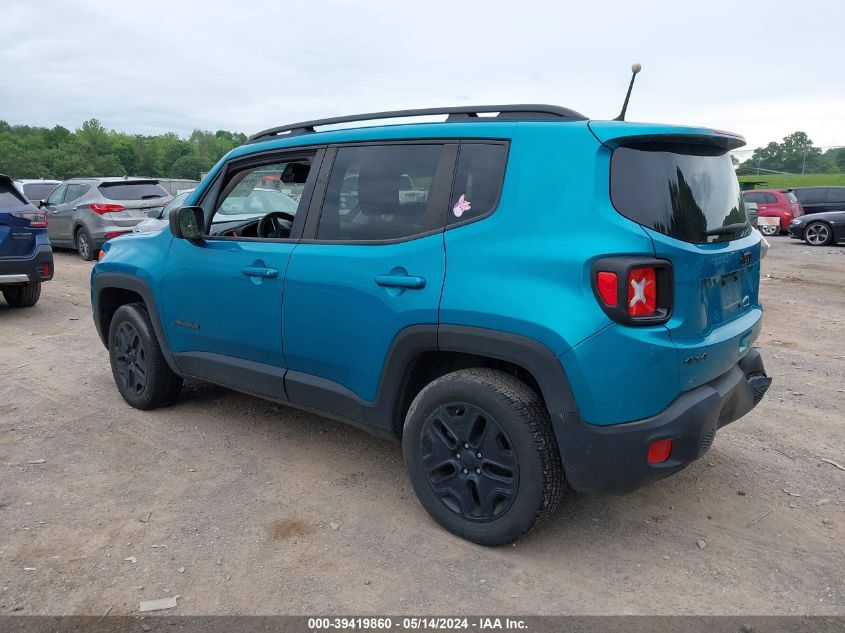 2020 Jeep Renegade Upland 4X4 VIN: ZACNJBAB1LPL07851 Lot: 39419860