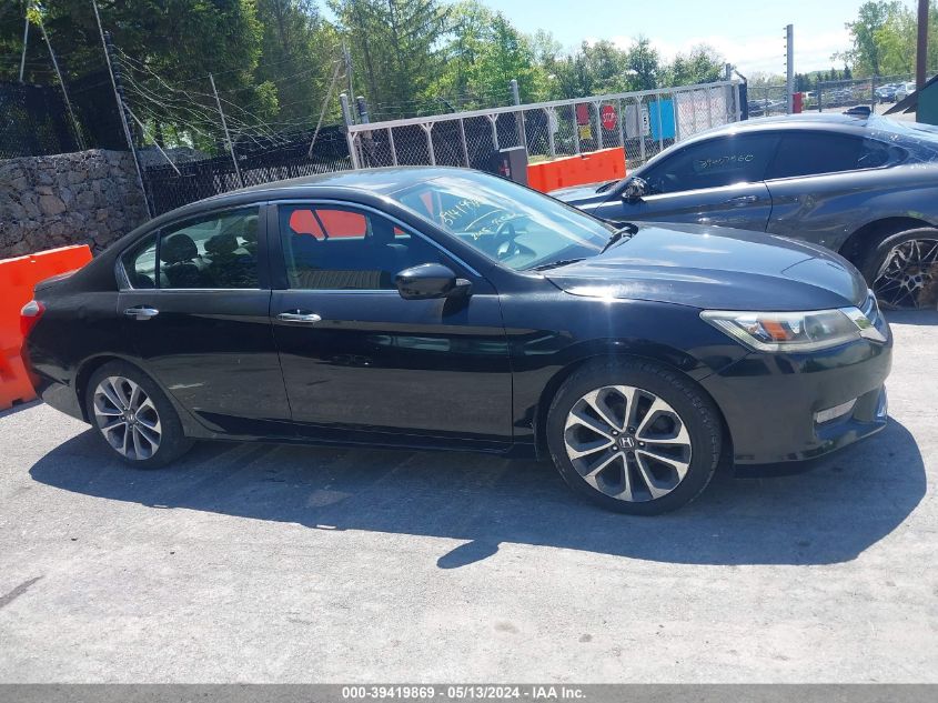 2015 Honda Accord Sport VIN: 1HGCR2F50FA130415 Lot: 39419869