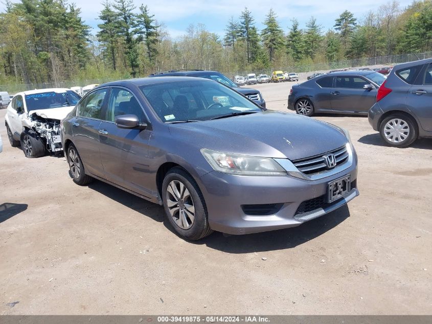 2014 Honda Accord Lx VIN: 1HGCR2E39EA105902 Lot: 39419875