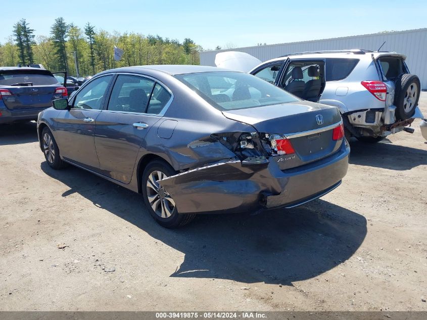 2014 Honda Accord Lx VIN: 1HGCR2E39EA105902 Lot: 39419875