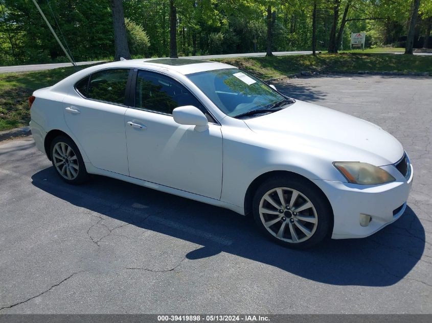 2008 Lexus Is 250 VIN: JTHCK262585019734 Lot: 39419898