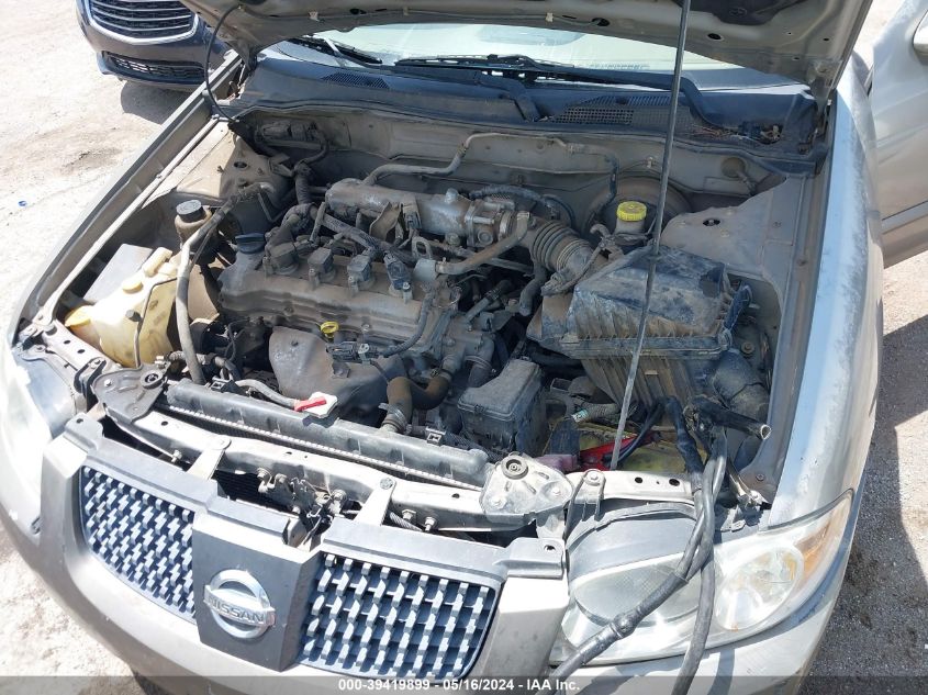 2004 Nissan Sentra VIN: 3N1CB1D54L899665 Lot: 39419899