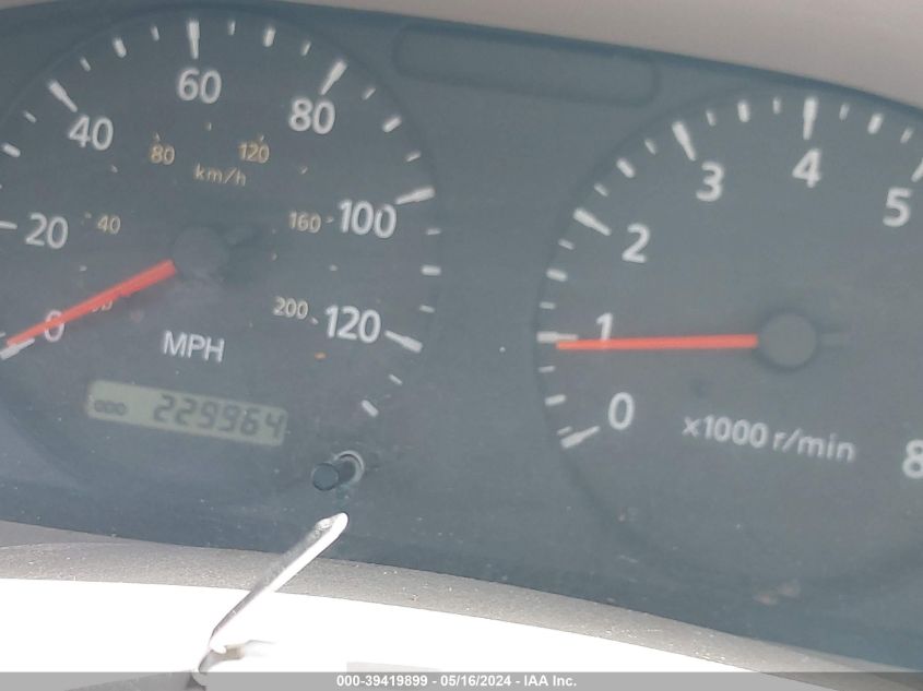 2004 Nissan Sentra VIN: 3N1CB1D54L899665 Lot: 39419899