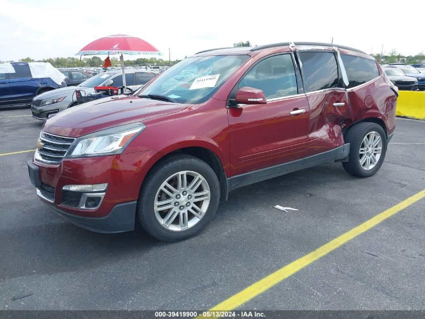 2015 Chevrolet Traverse 1Lt VIN: 1GNKRGKD3FJ291868 Lot: 39419900