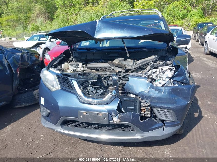 2015 Nissan Rogue Sv VIN: 5N1AT2MV4FC821862 Lot: 39419907