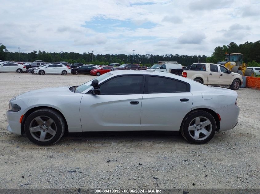2019 Dodge Charger Police Rwd VIN: X2C3CDXAT5KH53930 Lot: 39419912