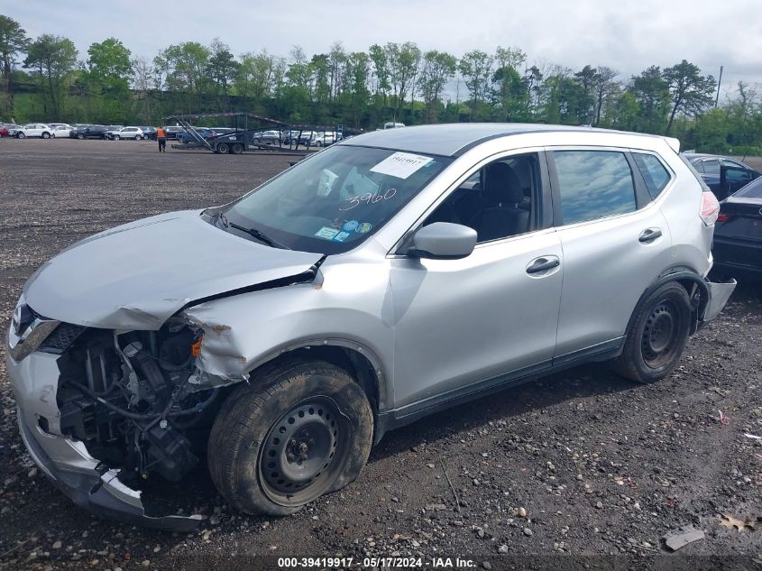 2016 Nissan Rogue S VIN: KNMAT2MV8GP712089 Lot: 39419917