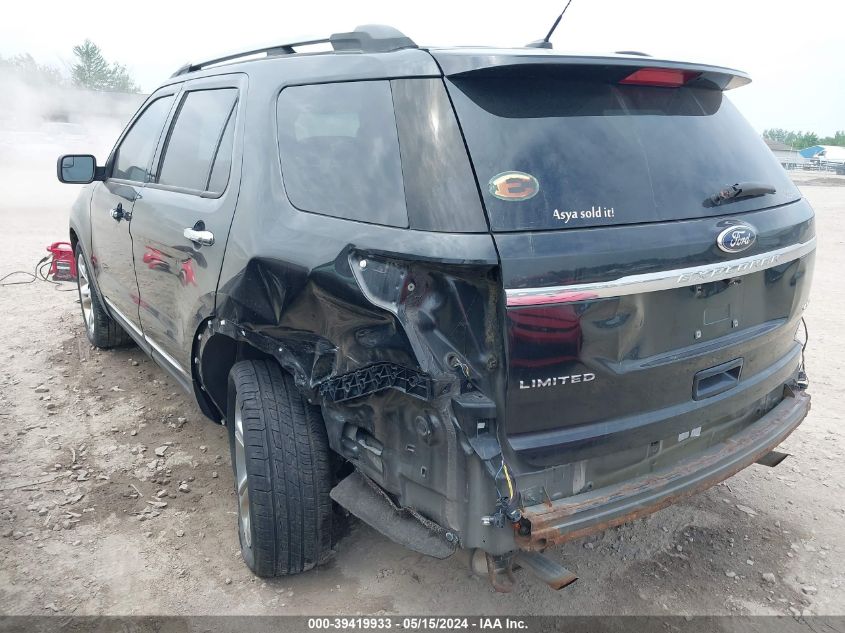 2014 Ford Explorer Limited VIN: 1FM5K8F87EGB85170 Lot: 39419933