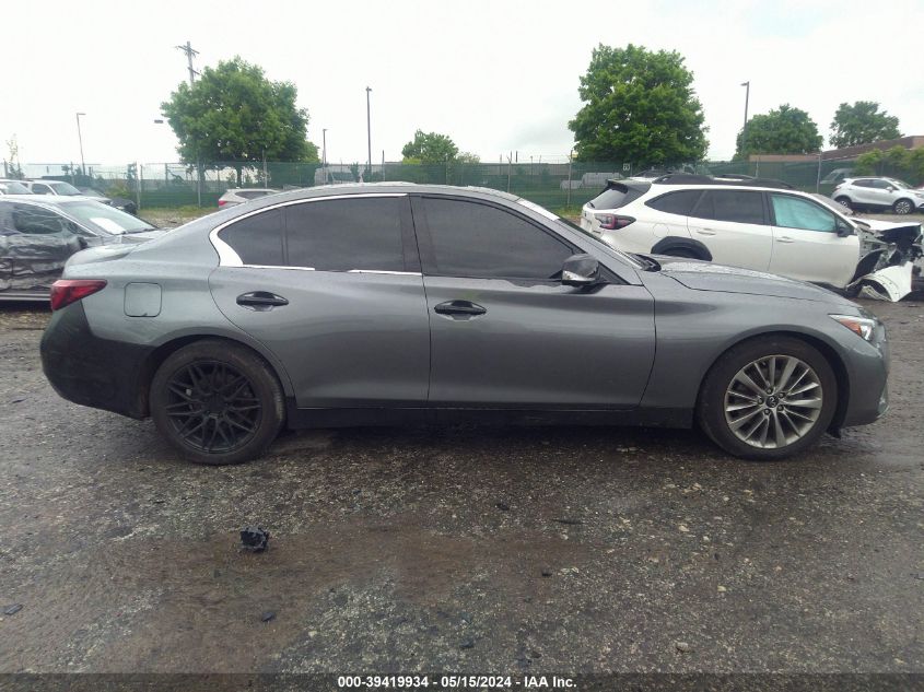 2020 Infiniti Q50 Luxe Awd VIN: JN1EV7AR4LM253058 Lot: 39419934
