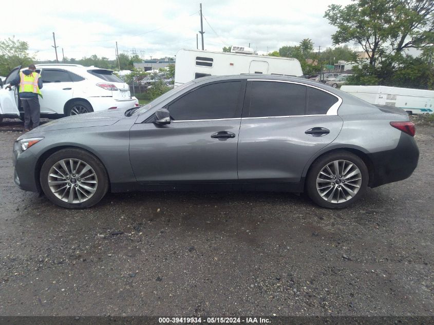 2020 Infiniti Q50 Luxe Awd VIN: JN1EV7AR4LM253058 Lot: 39419934