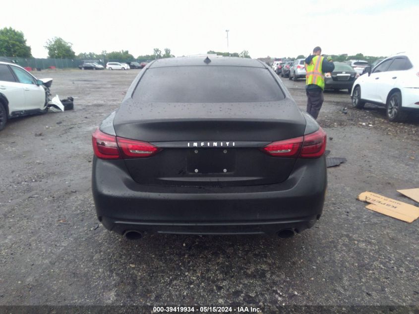 2020 Infiniti Q50 Luxe Awd VIN: JN1EV7AR4LM253058 Lot: 39419934