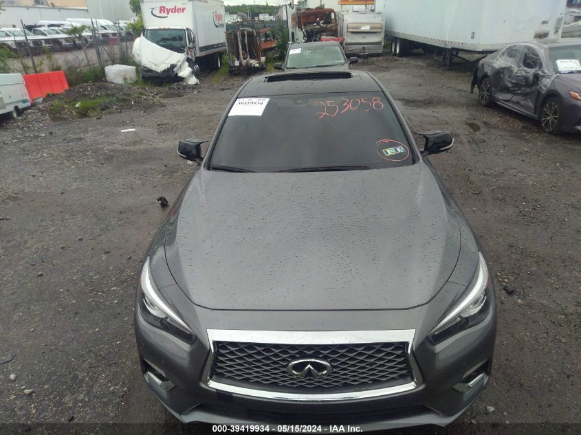 2020 Infiniti Q50 Luxe Awd VIN: JN1EV7AR4LM253058 Lot: 39419934