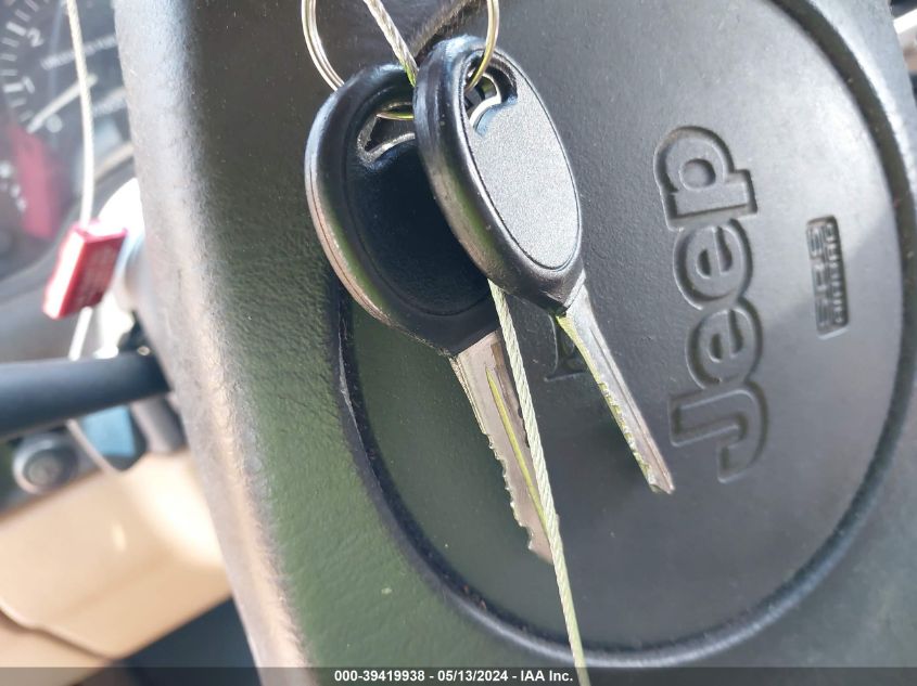 1998 Jeep Cherokee Classic/Sport VIN: 1J4FJ68S6WL190968 Lot: 39419938