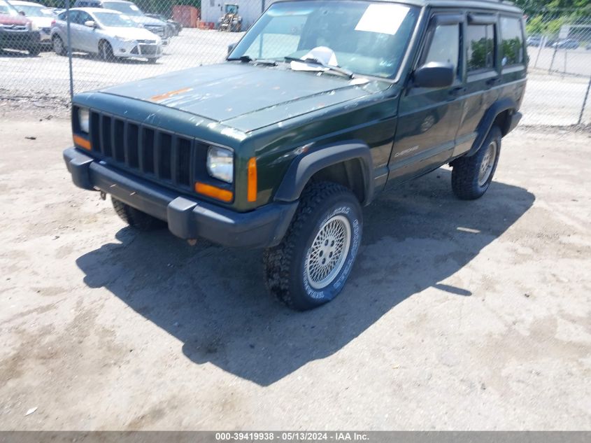 1998 Jeep Cherokee Classic/Sport VIN: 1J4FJ68S6WL190968 Lot: 39419938