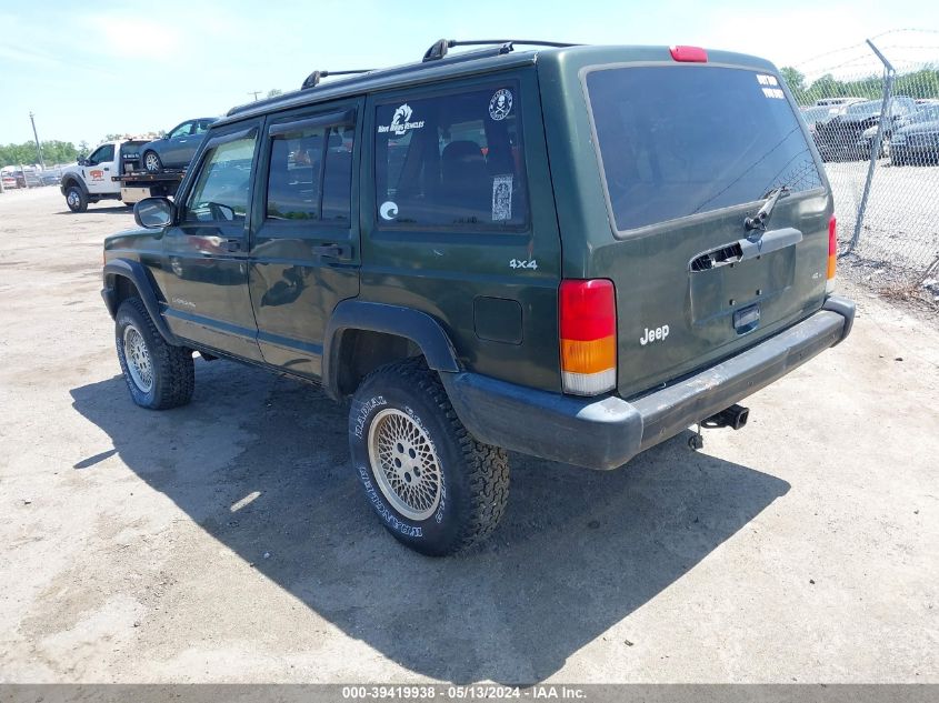 1998 Jeep Cherokee Classic/Sport VIN: 1J4FJ68S6WL190968 Lot: 39419938