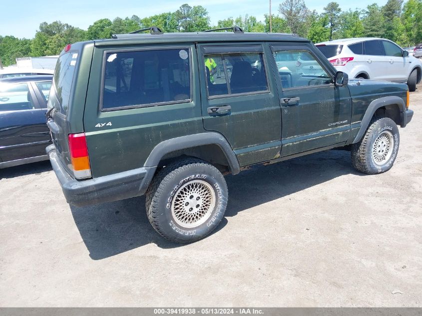 1998 Jeep Cherokee Classic/Sport VIN: 1J4FJ68S6WL190968 Lot: 39419938