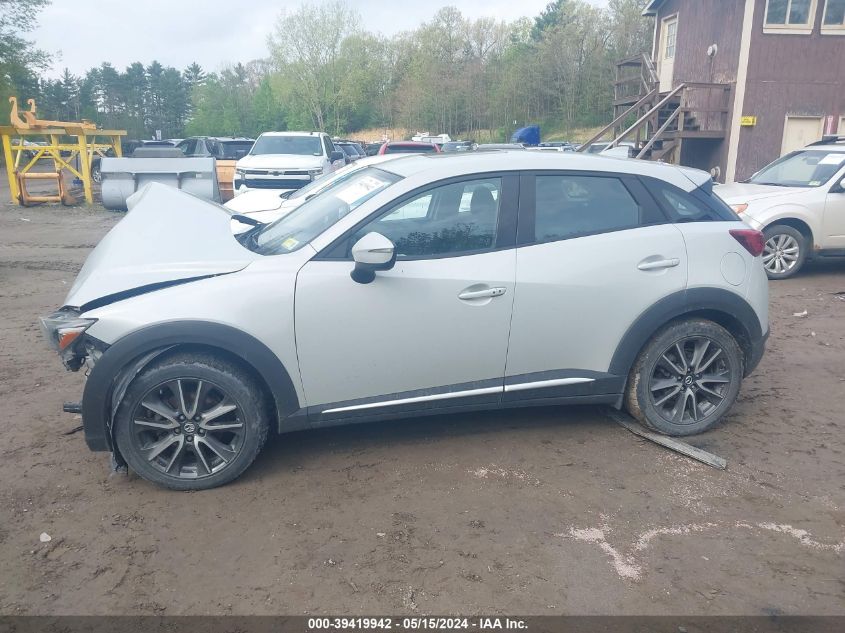 2017 Mazda Cx-3 Grand Touring VIN: JM1DKFD77H0155145 Lot: 39419942